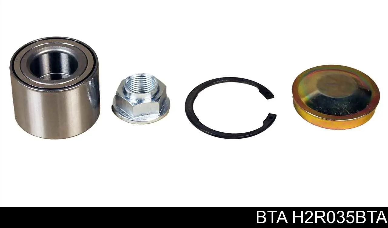 Disco de freno trasero BTA H2R035BTA precio, desde 28,06 EUR