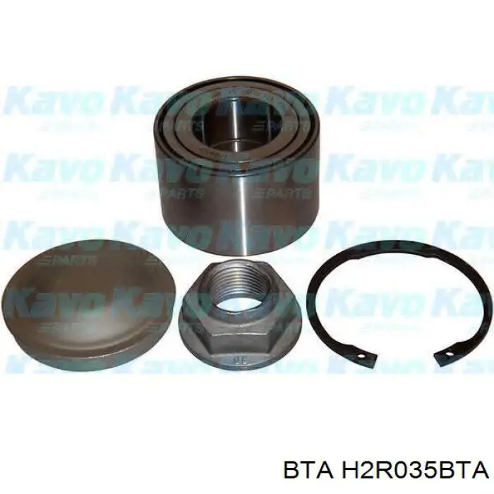 Comprar H2R035BTA BTA Disco de freno trasero