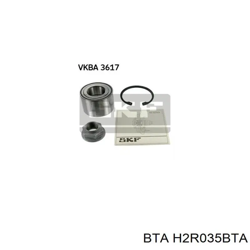 H2R035BTA BTA Freno de disco trasero