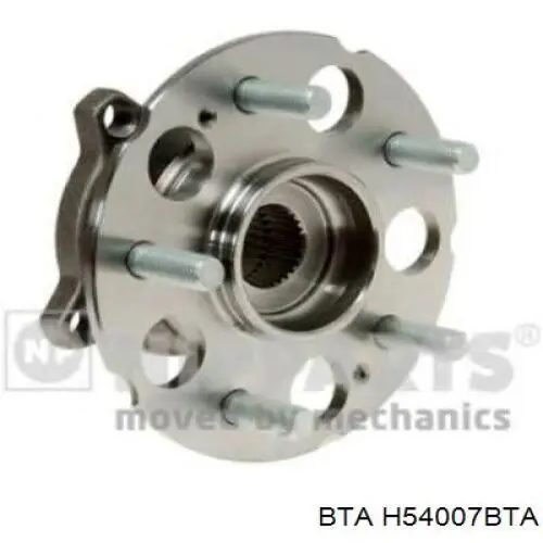 Buje de rueda delantero H54007BTA BTA