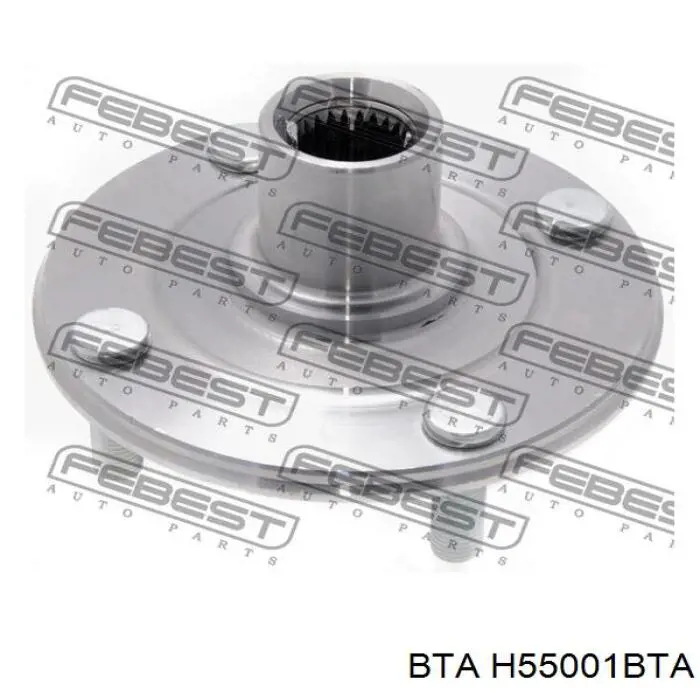 Buje de rueda delantero 9425033 GSP