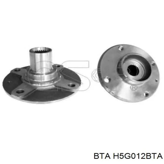 908154 Triclo Cubo delantero