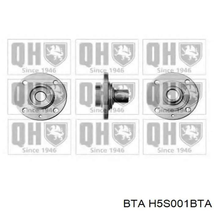 Buje de rueda VAG 6U0407615A