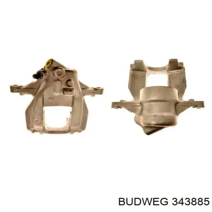 Pinza de freno trasera derecha Budweg 343885 precio, desde 51,24 EUR