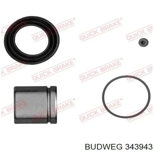Pinza de freno delantera derecha BHW916E TRW