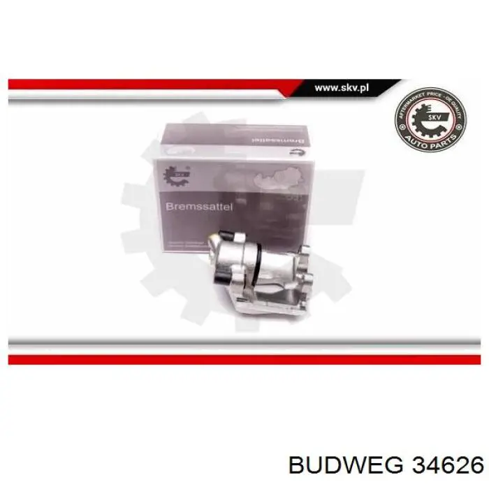 Pinza de freno delantera izquierda 34111165029 BMW