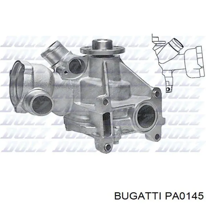 PA0145 Bugatti bomba de agua