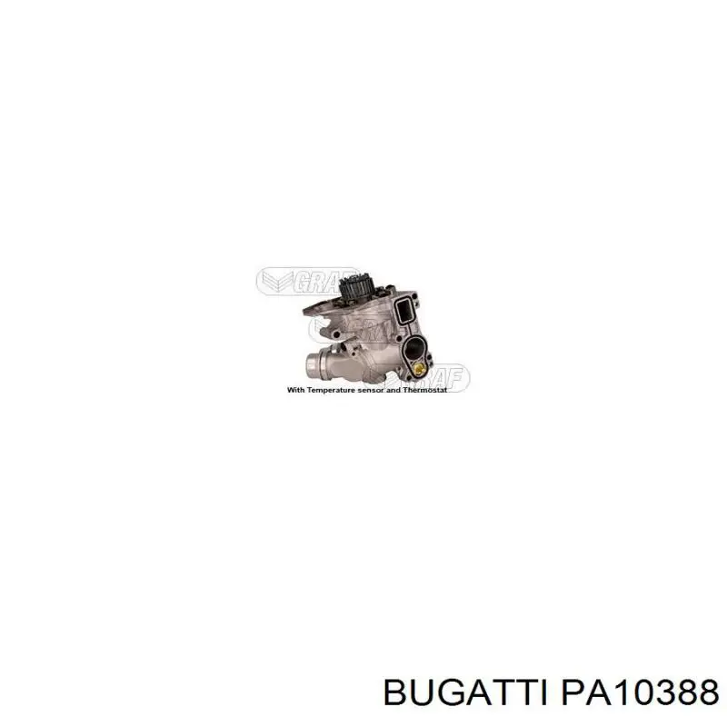PA10388 Bugatti Bombeadora de agua, completo con caja