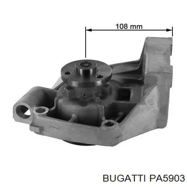 Motor de agua Bugatti PA5903