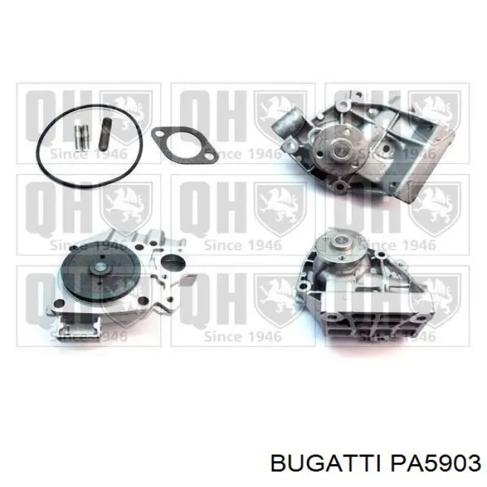 PA5903 Bugatti Bomba refrigerante coche