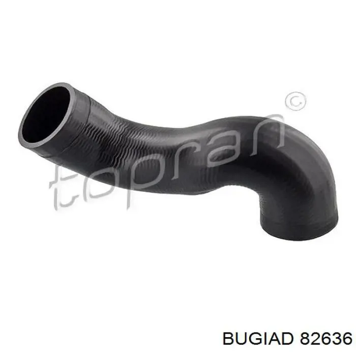 09776 Metalcaucho Manguera del intercooler
