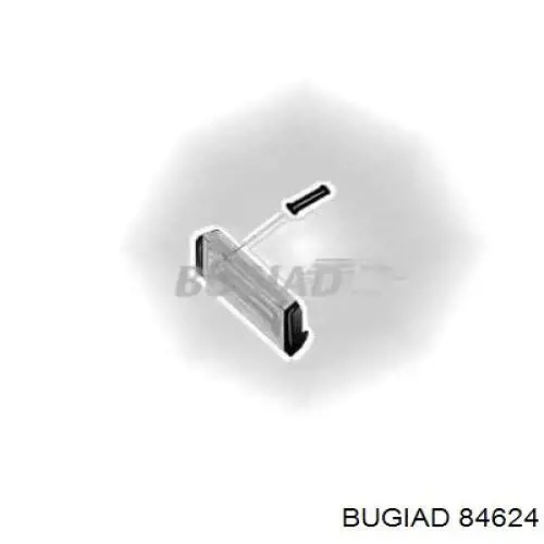 84624 Bugiad tubo flexible de aire de sobrealimentación derecho