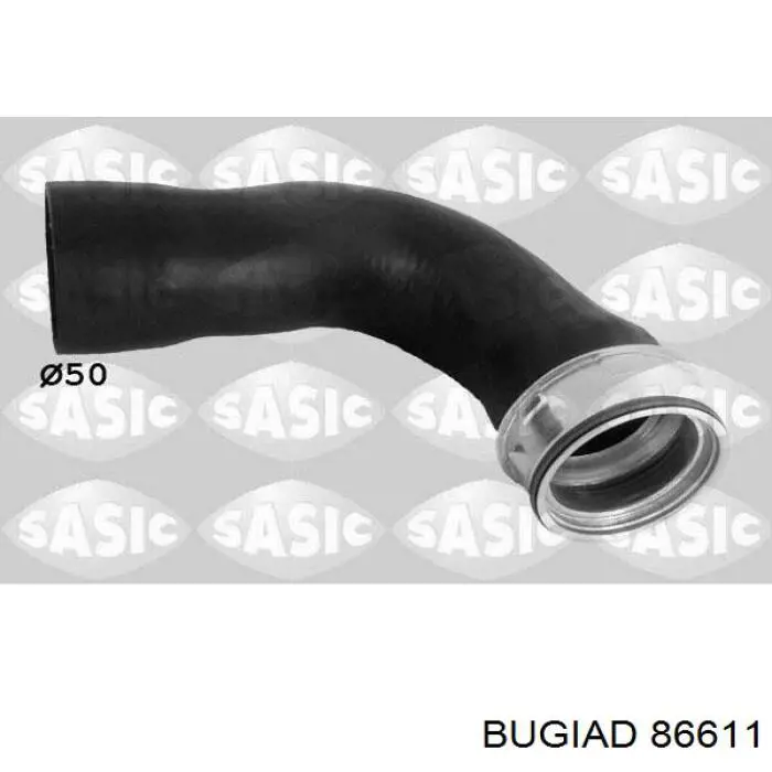 86611 Bugiad tubo flexible de aire de sobrealimentación superior derecho