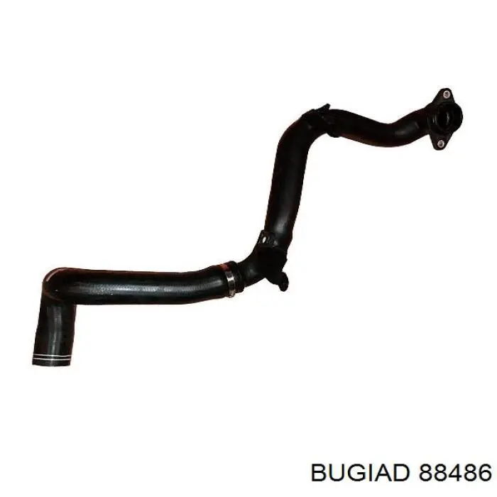 0382RC Peugeot/Citroen tubo flexible de aire de sobrealimentación izquierdo