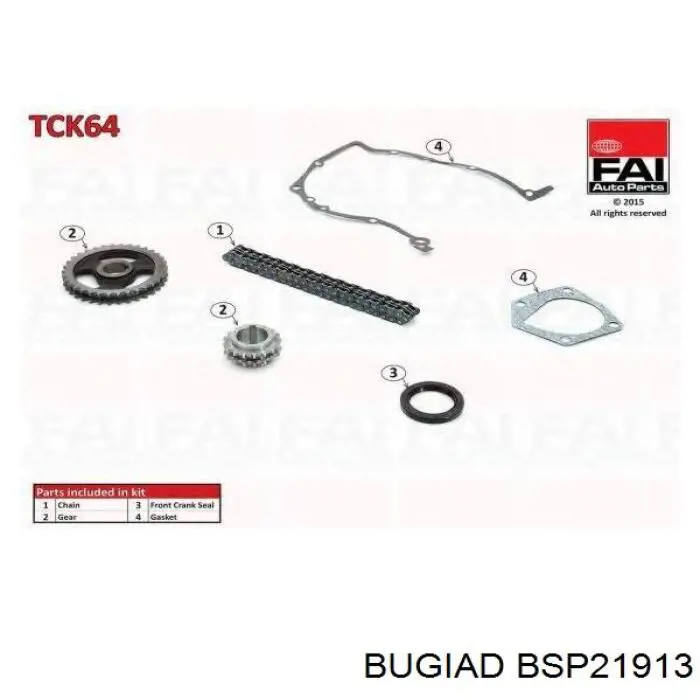 BSP21913 Bugiad kit de cadenas de distribución