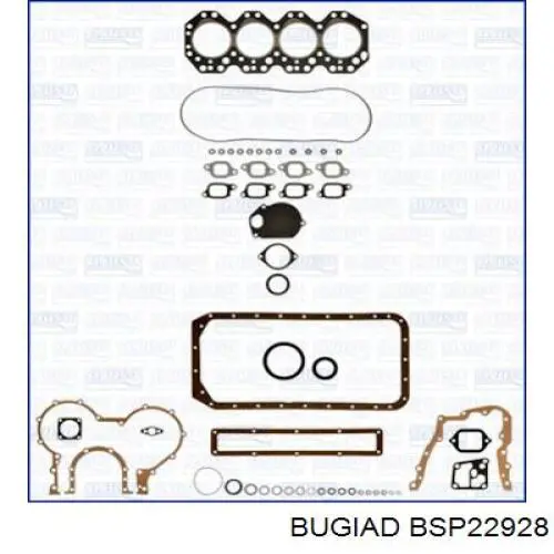 BSP22928 Bugiad rodamiento exterior del eje delantero