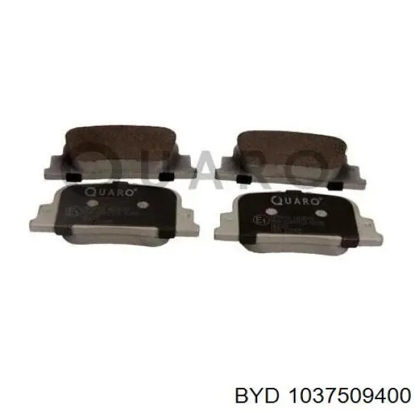1037509400 BYD Pastillas freno traseras