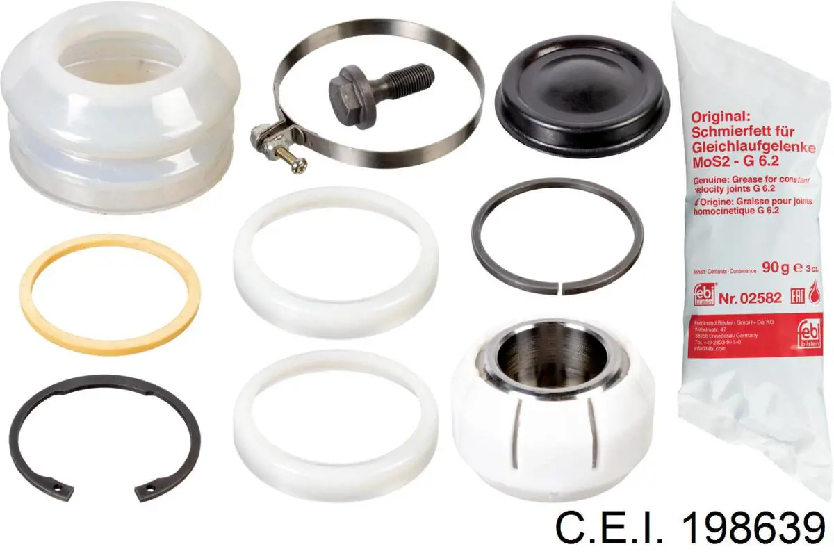 Kit de reparación de barra reactiva C.e.i. 198639 precio, desde 24,43 EUR