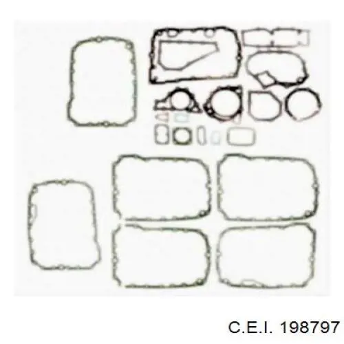 Kit reparación de caja de cambios 198797 C.e.i.