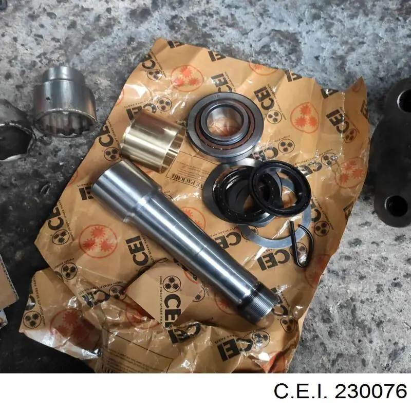 Juego de reparación de pivote de muñón de dirección 7421768314 Renault (RVI)