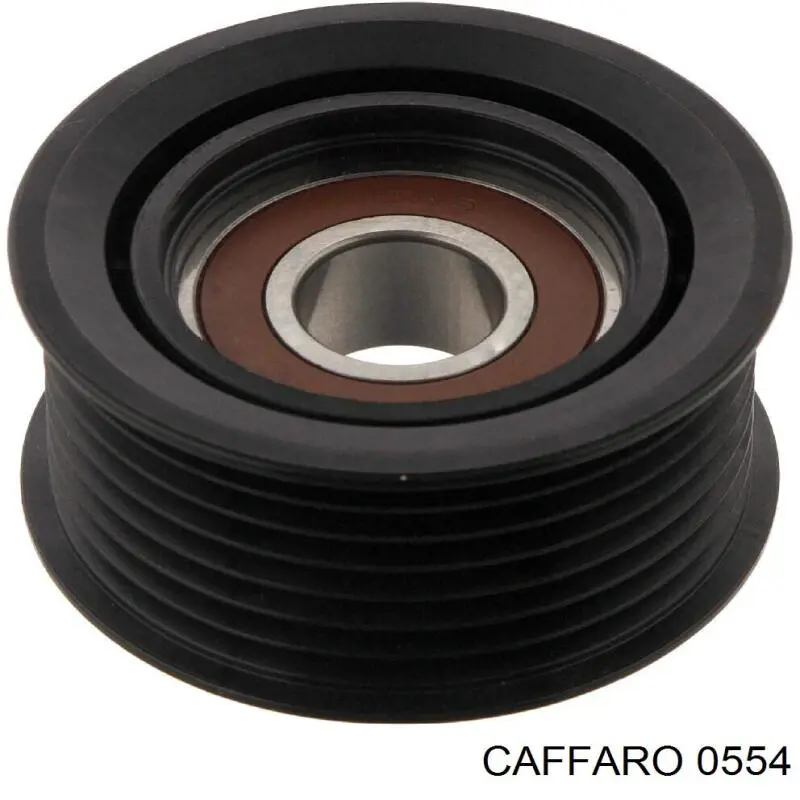 0554 Caffaro rodillo, correa trapecial poli v