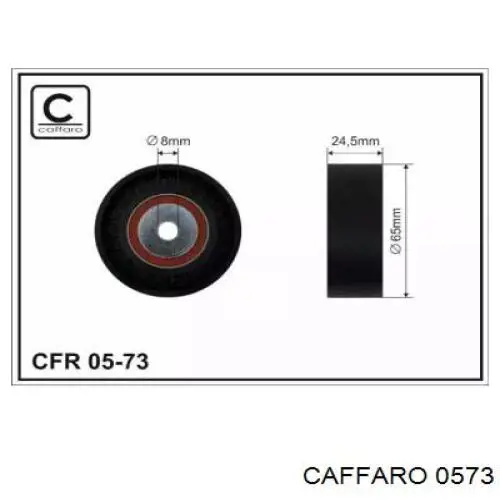 Polea inversión/guía, correa auxiliar servicios Caffaro 0573 precio, desde 21,79 EUR