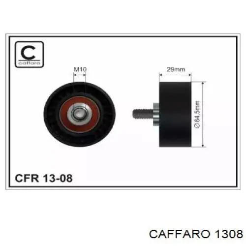 Comprar 1308 Caffaro Polea correa distribución