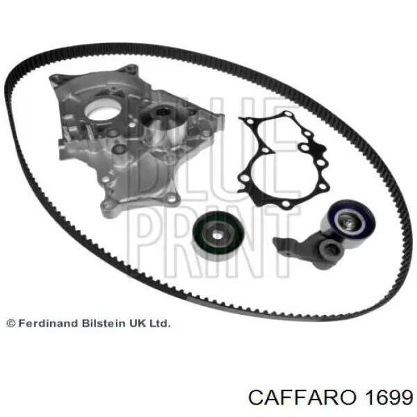 16-99 Caffaro rodillo, correa trapecial poli v