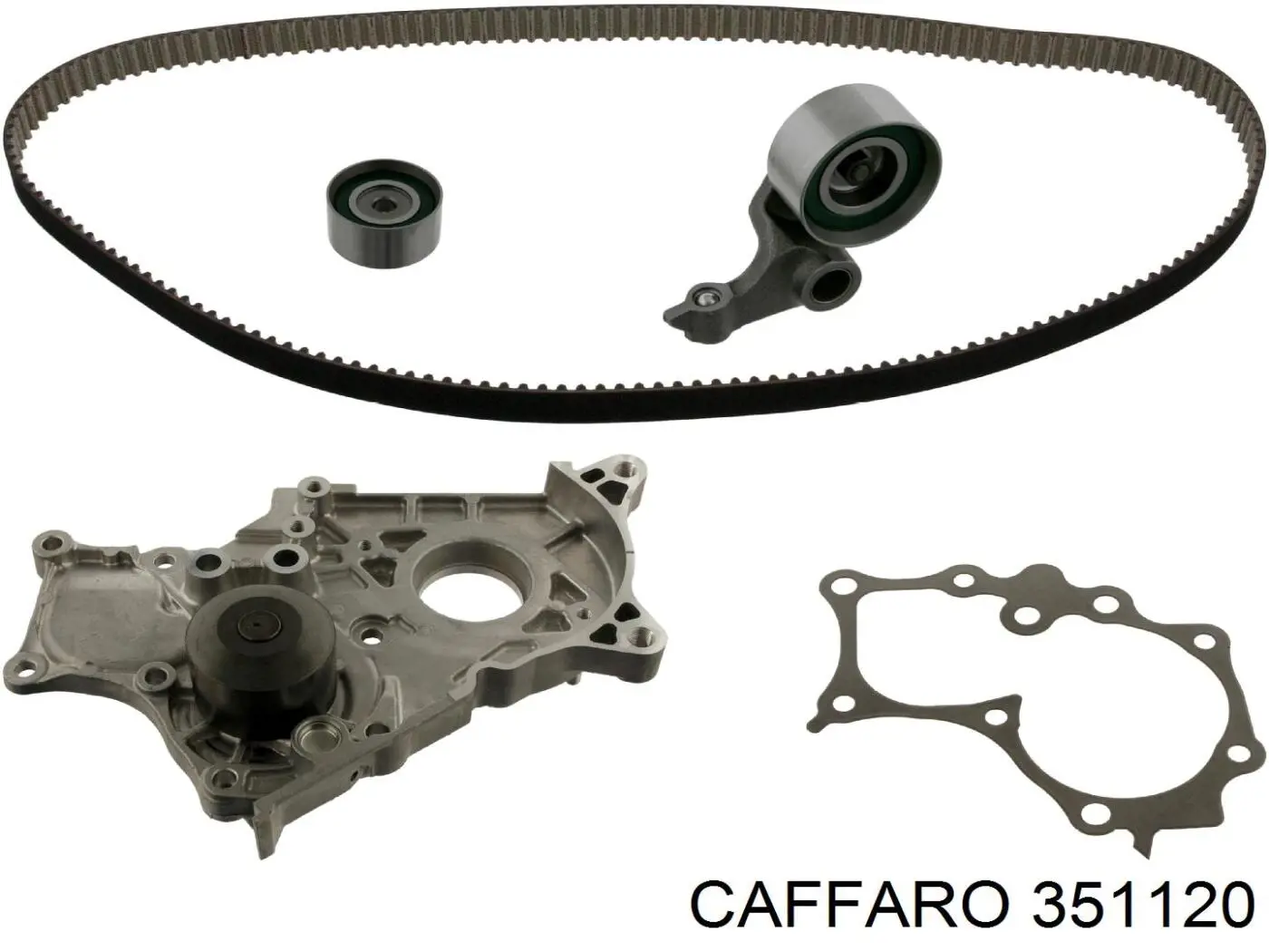 Rodillo intermedio de correa dentada Toyota Corolla E12