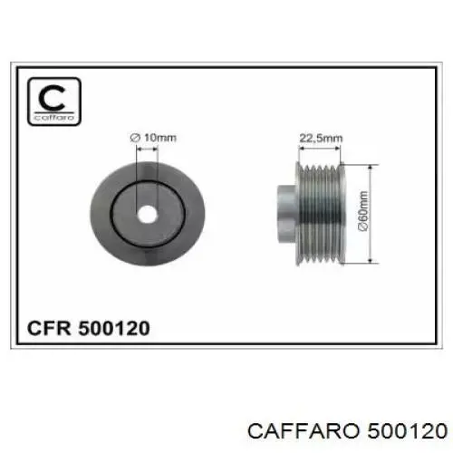 Polea tensora correa poli V GA37704 SNR