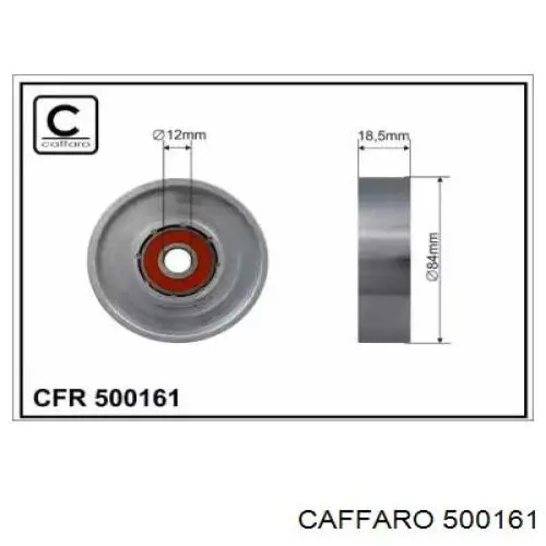 Polea inversión/guía, correa auxiliar servicios Caffaro 500161 precio, desde 29,22 EUR