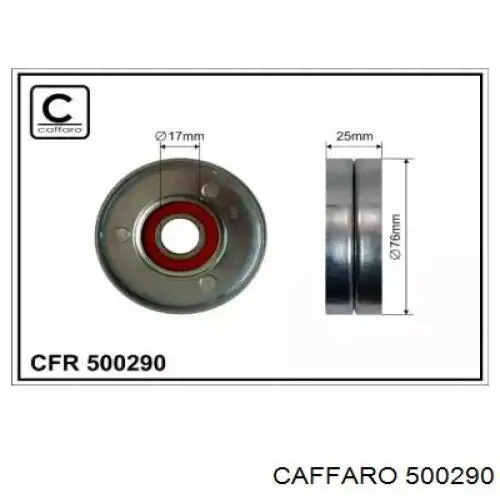 CX26300 CX/Complex Polea tensora