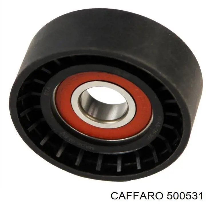 500531 Caffaro rodillo, correa trapecial poli v