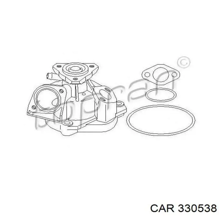 330538 CAR bomba de agua