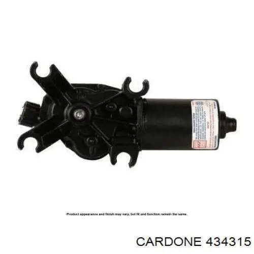 434315 Cardone motor del limpiaparabrisas del parabrisas