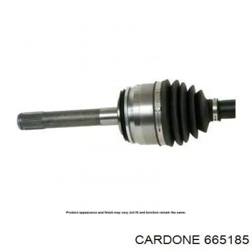 665185 Cardone Semieje delantero