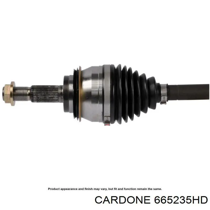 Semieje delantero derecho 665235HD Cardone