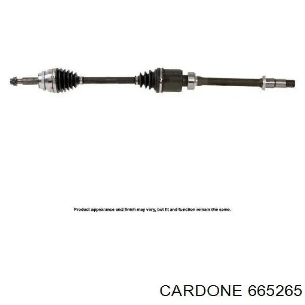 665265 Cardone Semieje delantero derecho