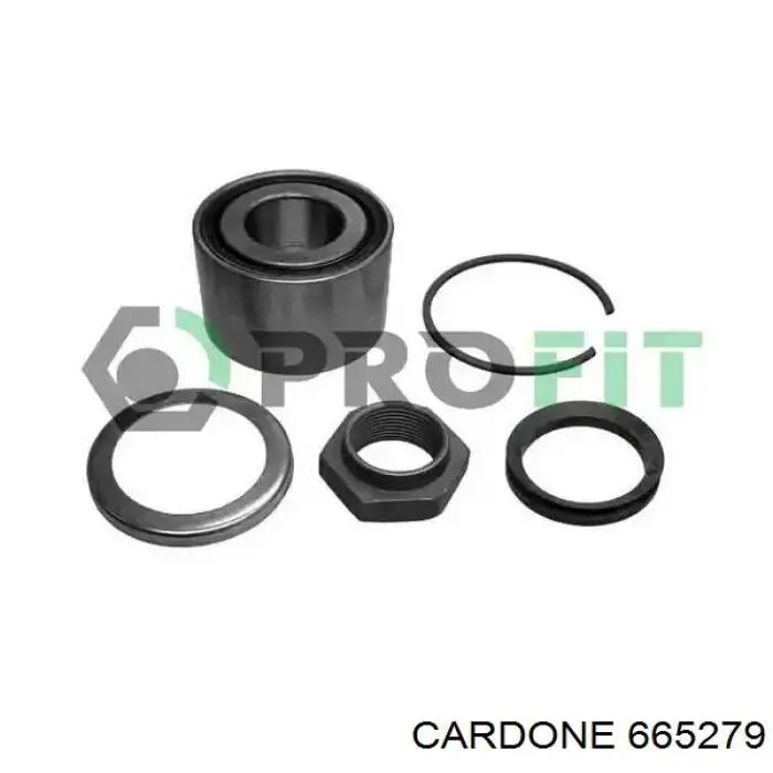 Comprar 665279 Cardone Semieje delantero izquierdo