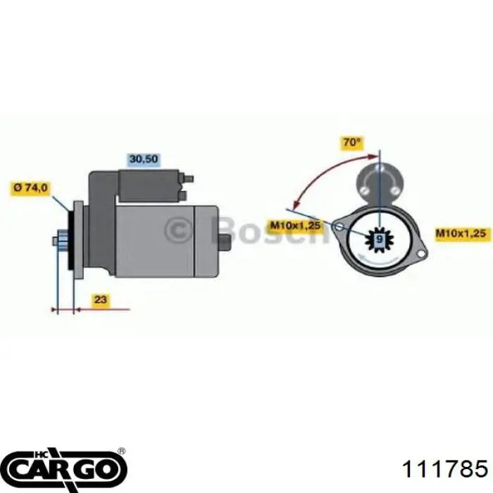 Comprar 281004204084 Toyota Motores de arranque
