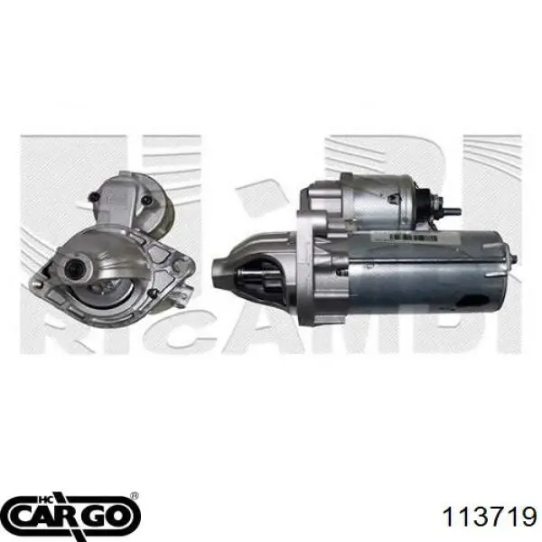 113719 Cargo Arranque motores