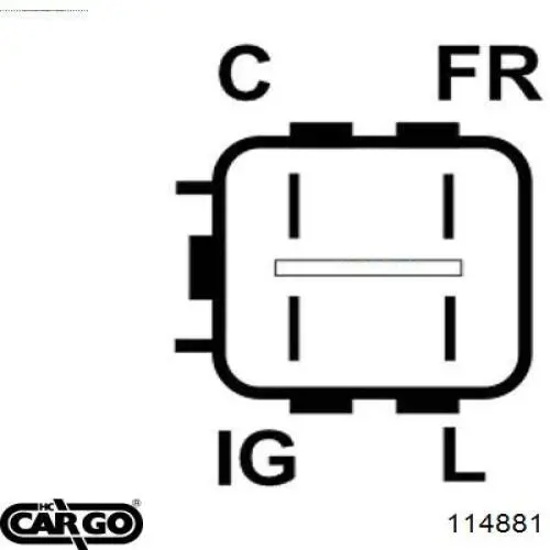 114881 Cargo alternador