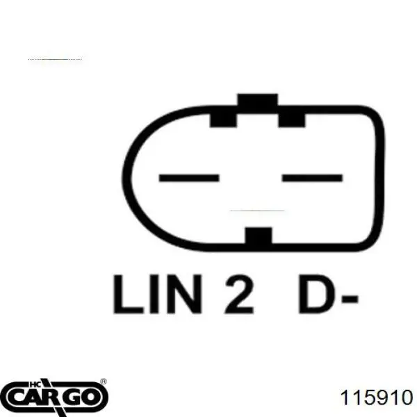 115910 Cargo alternador