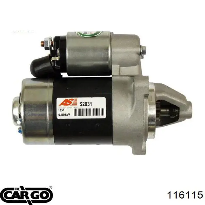 116115 Cargo motor de arranque