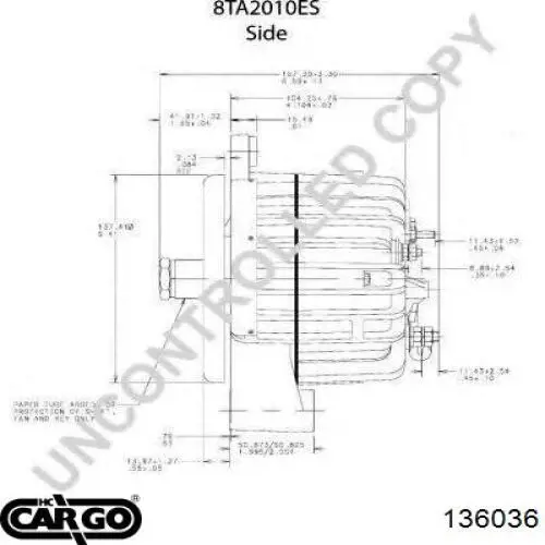 Interruptor solenoide Cargo 136036