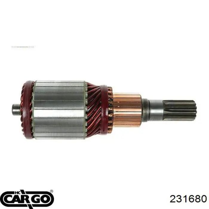 231680 Cargo inducido, motor de arranque