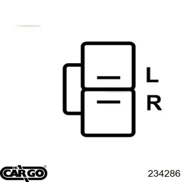 234286 Cargo regulador de rele del generador (rele de carga)