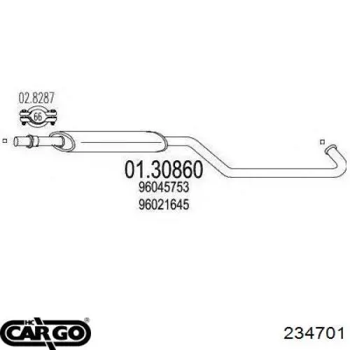 234701 Cargo regulador de rele del generador (rele de carga)