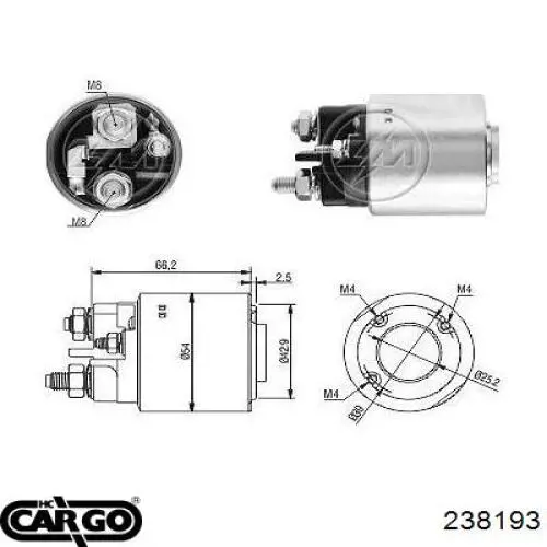 238193 Cargo interruptor magnético, estárter