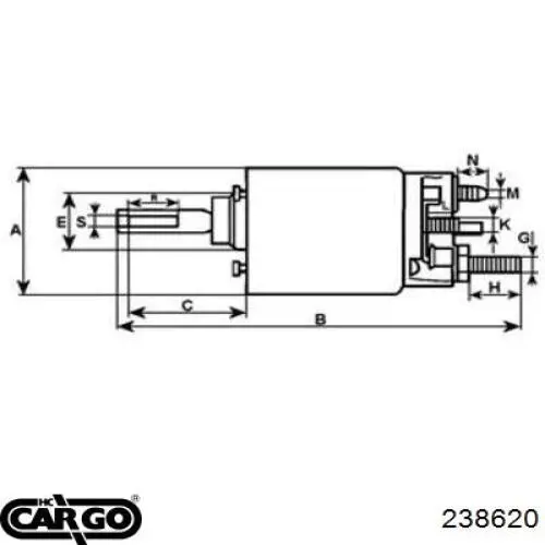 Interruptor solenoide para Chevrolet Aveo (T200)